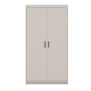 Szafa dwudrziowa 90 cm uchylna TRINO beżowa